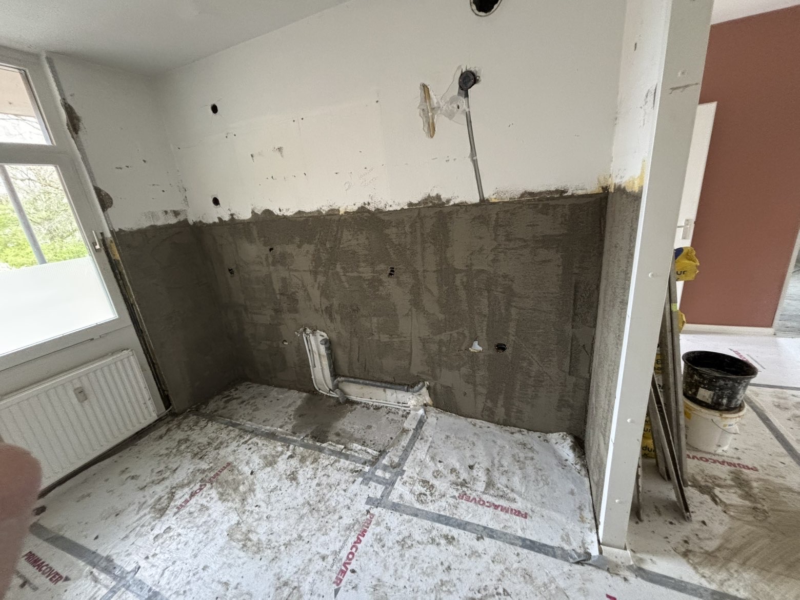 Voor renovatie